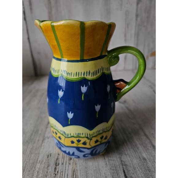 Cupcakes cartwheels hodges mini jug creamer flowers whimsical vintage - Picture 1 of 8